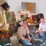 Con Alessio Bonini, fondatore e CEO di Carneviola Art Project, al quale vanno i miei può sentiti ringraziamenti!!